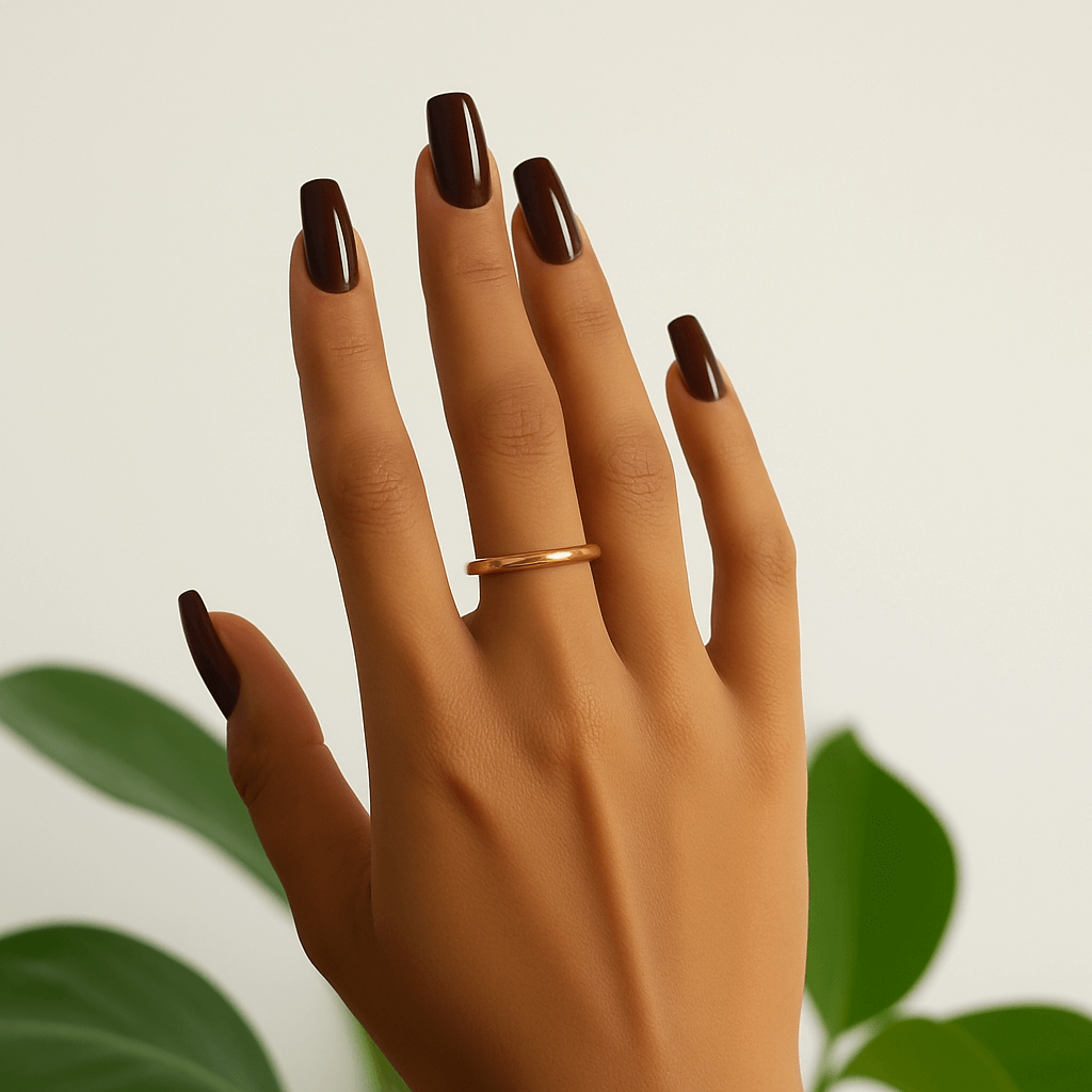 Hand photo for nail design